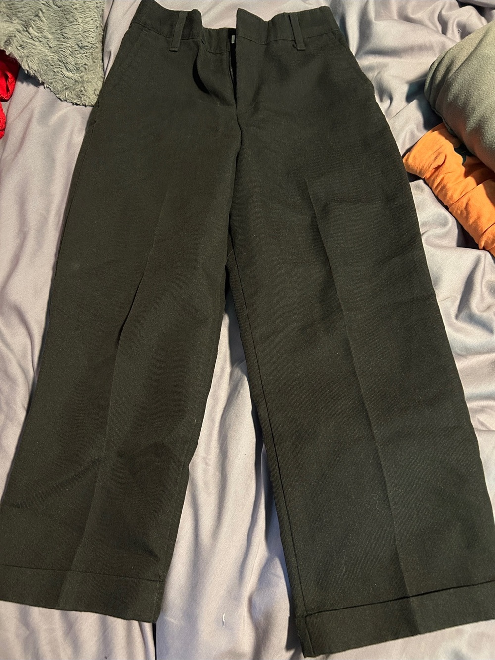 Kids Black Formal Dress Pants